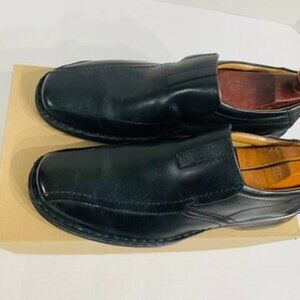 Clarks Escalade Step Loafer Mens Size 11.5M Black NWOT